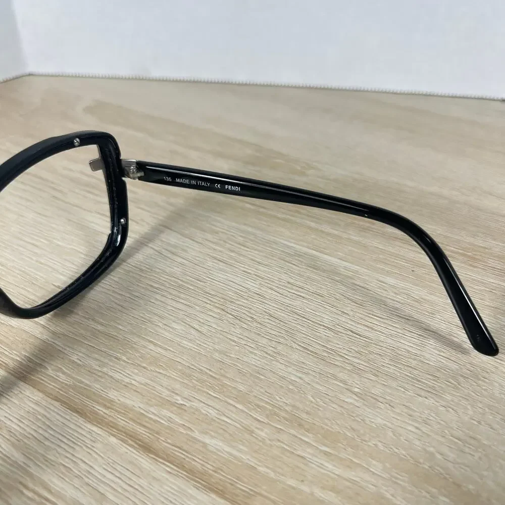 Fendi FS5224 001 Sunglasses Frames Only Black 60-16-135 Italy
